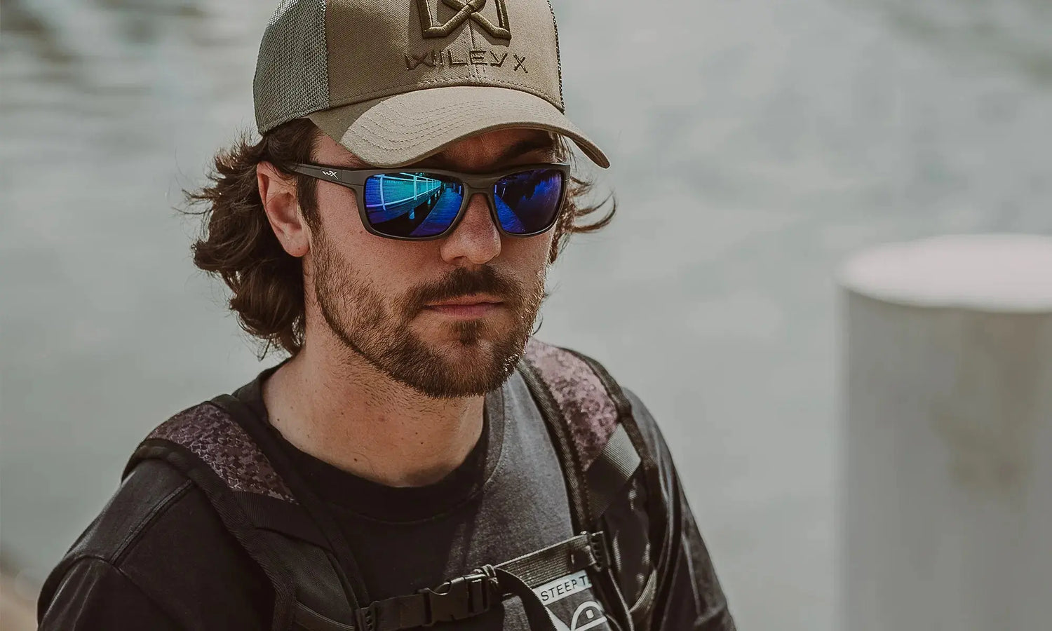 Wiley X WX Kingpin CAPTIVATE™ Polarized Blue Mirror Wiley X