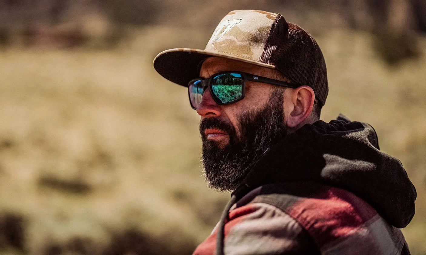 Wiley X WX Sierra CAPTIVATE™ Polarized Blue Mirror Wiley X