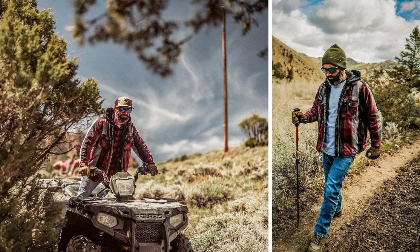 Wiley X WX Sierra CAPTIVATE™ Polarized Blue Mirror Wiley X