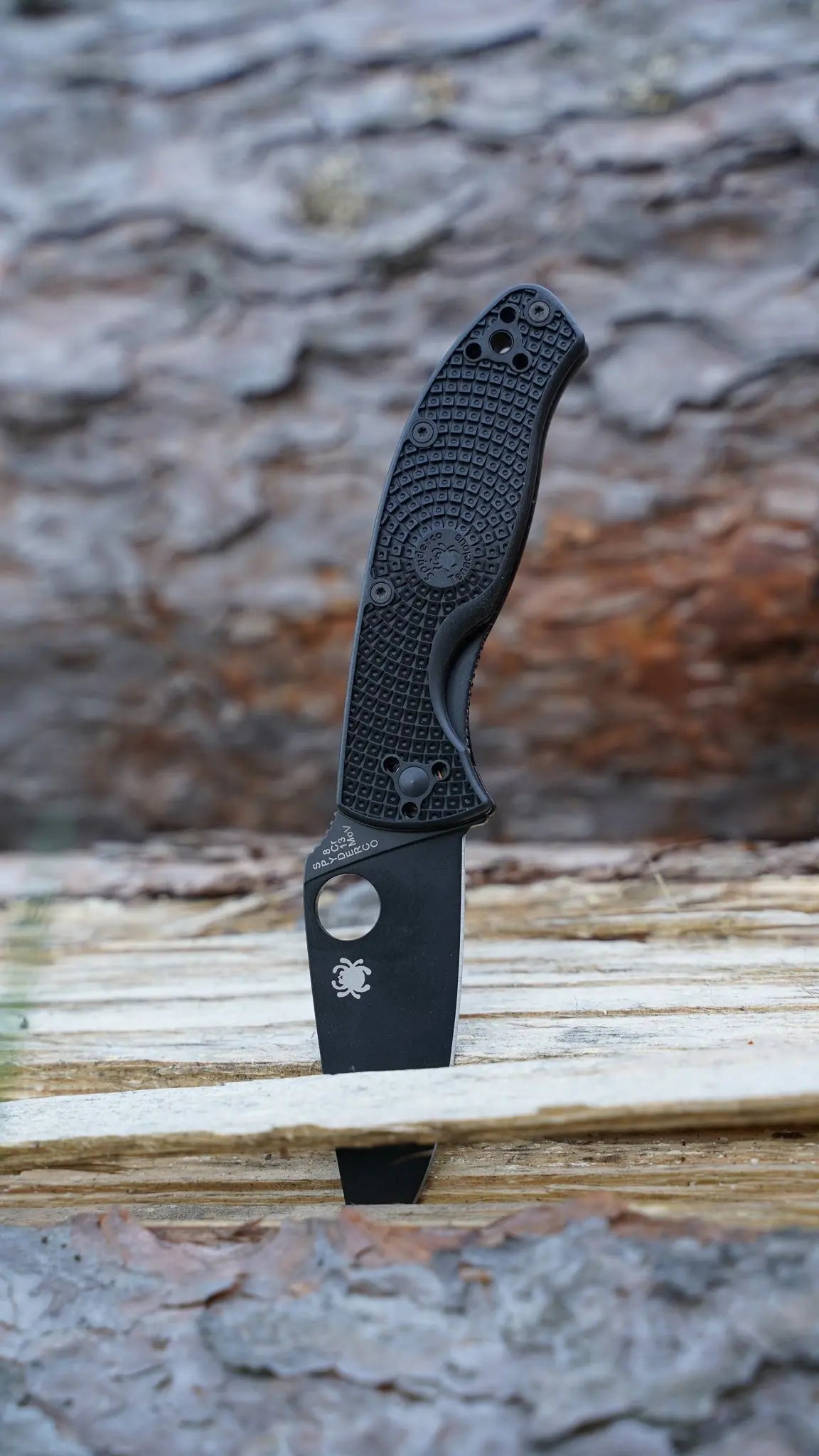 Spyderco Tenacious Lightweight Black Blade Kniv - Polisprylar.se