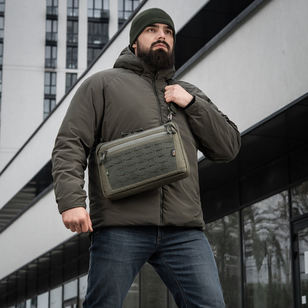 M-Tac Admin Bag Large Elite Hex with Velcro