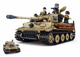 Sluban ModelBricks - Tiger E-S Heavy Tank