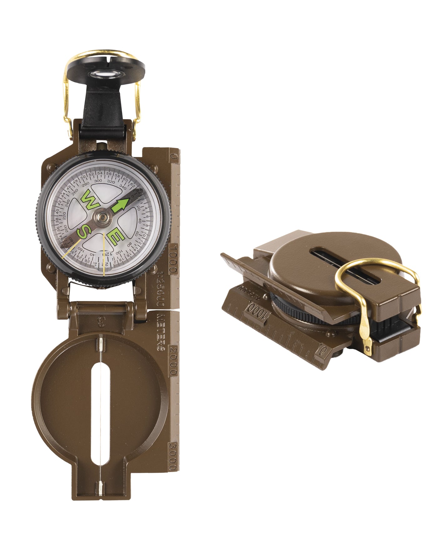 Mil-Tec US OD Metal Compass Import
