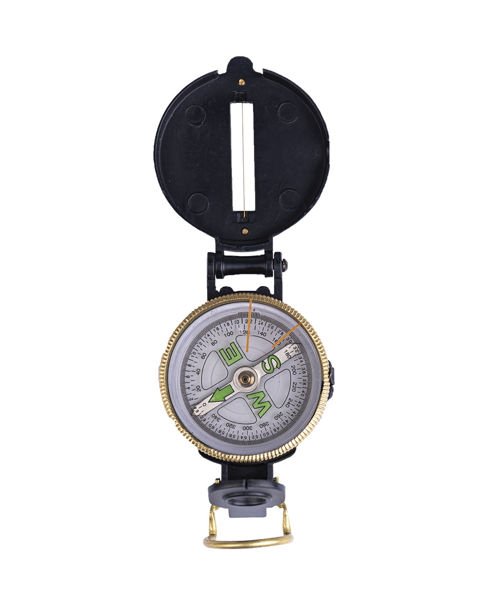 Mil-Tec US Black Compass Metal