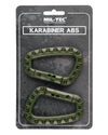 Mil-Tec ABC Karbinhakar 2-Pack Mil-Tec