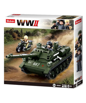 Sluban ModelBricks - WWII Allied Tank Destroyer Sluban