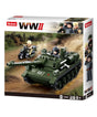 Sluban ModelBricks - WWII Allied Tank Destroyer Sluban