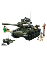 Sluban ModelBricks - WWII Allies Medium Tank 2in1