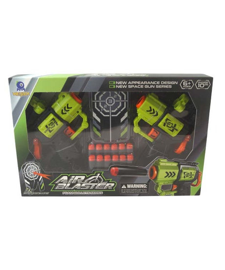 Weijiax Air Blaster Soft Bullet Gun Set