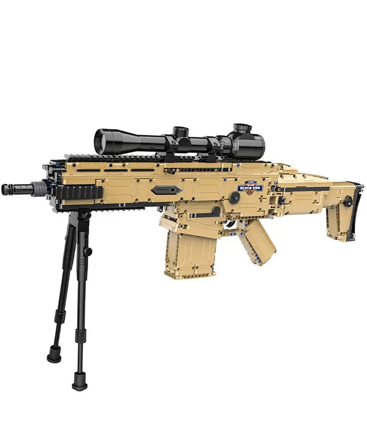 CaDA Military Bricks - Scar Assault Rifle CaDA