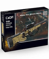 CaDA Military Bricks - British Army Sniper Rifle CaDA