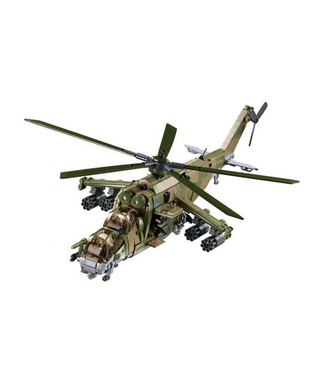 Sluban ModelBricks - MI-24S Gunship