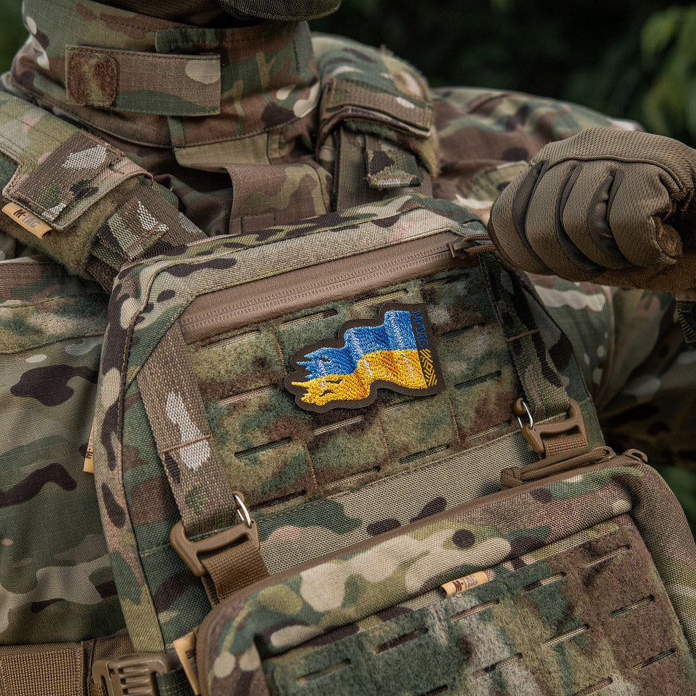 M-Tac Patch Battle Flag Of Ukraine
