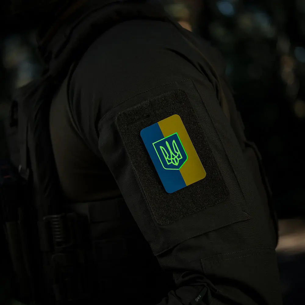 M-Tac Patch Ukrainian Flag Witch Coat of Arms M-Tac
