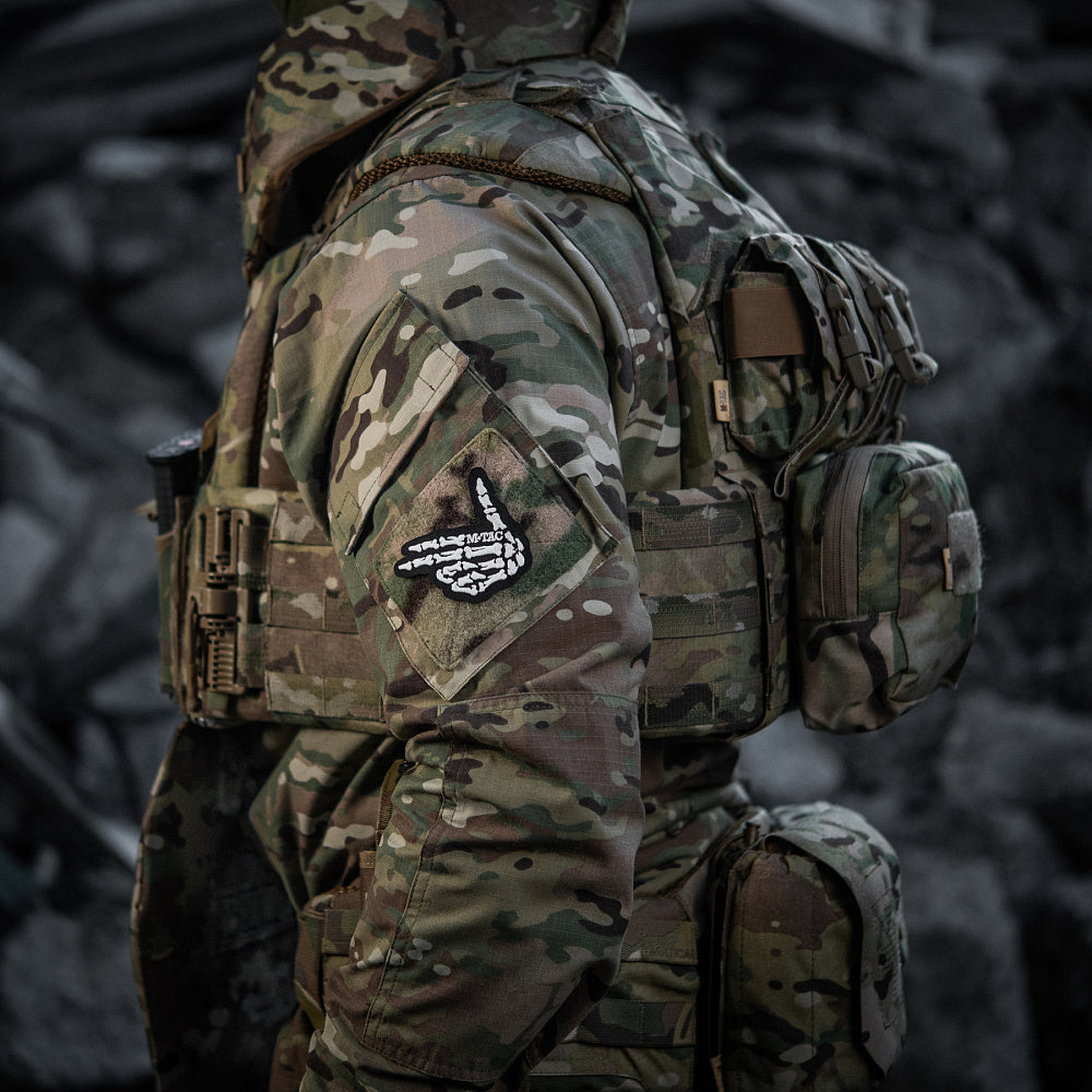 M-Tac Patch Skeleton Shooter