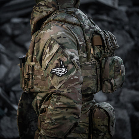 M-Tac Patch Skeleton Shooter