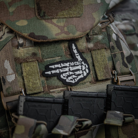 M-Tac Patch Skeleton Shooter