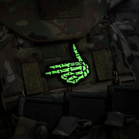 M-Tac Patch Skeleton Shooter