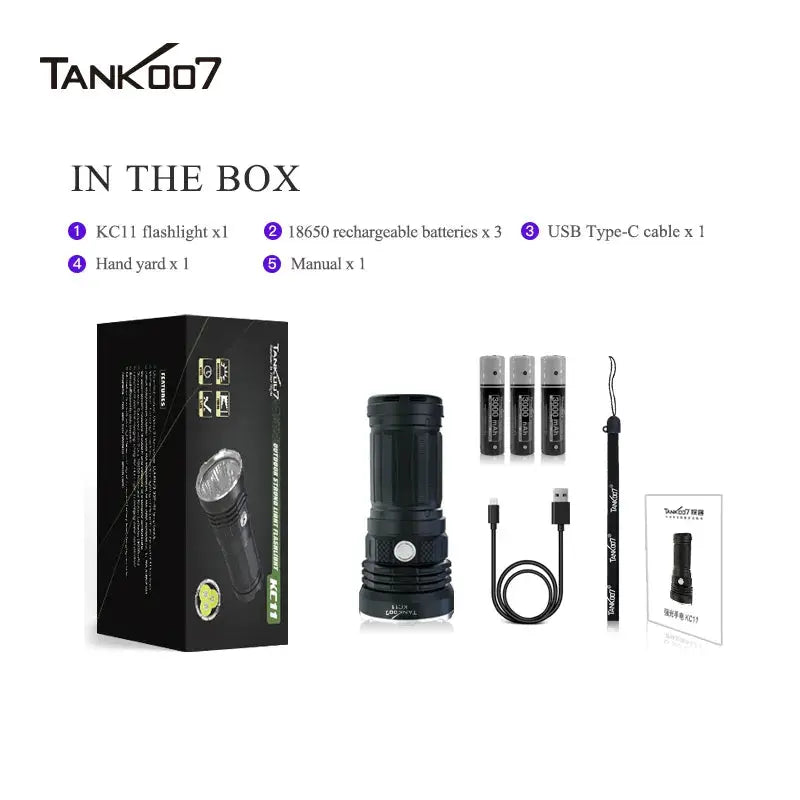 Tank007 KC11 8000 Lumen Tank007