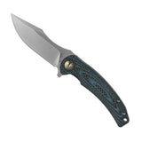 M-Tac Fällkniv Carbon/ blue M-Tac