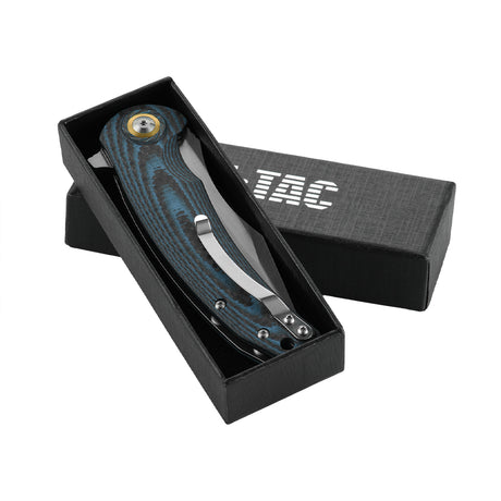 M-Tac Fällkniv Carbon/ blue