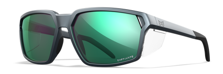 Wiley X WX Sierra CAPTIVATE™ Polarized Green Mirror Wiley X