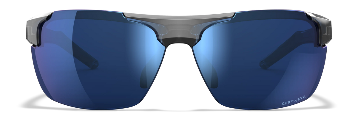 Wiley X WX Prime CAPTIVATE™ Polarized Blue Mirror Wiley X