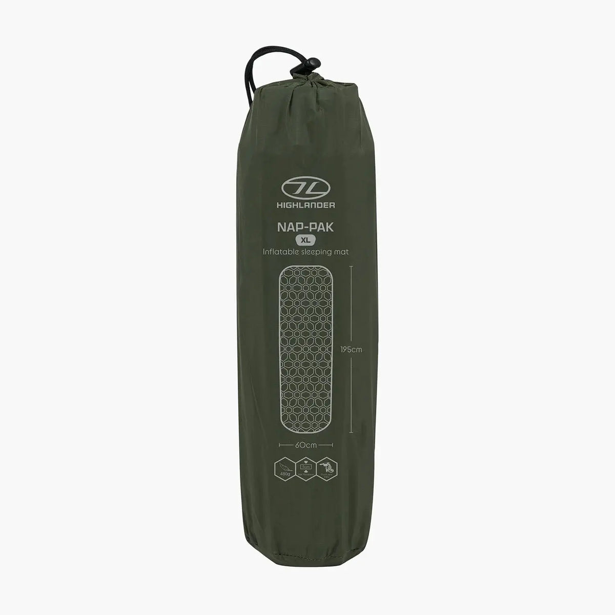Highlander NAP-PAK Inflatable Sleeping Mat XL Highlander Forces