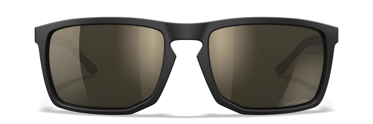 Wiley X WX Axe CAPTIVATE™ Polarized Tungsten Mirror Wiley X