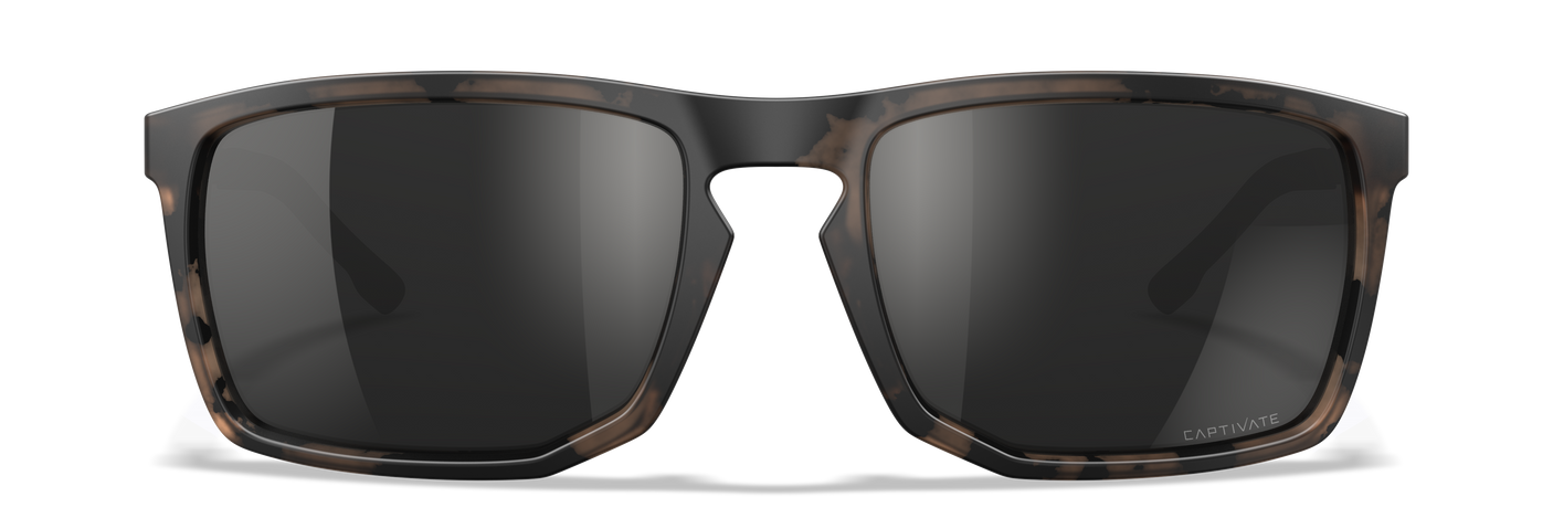 Wiley X WX Axe CAPTIVATE™ Polarized Black Mirror