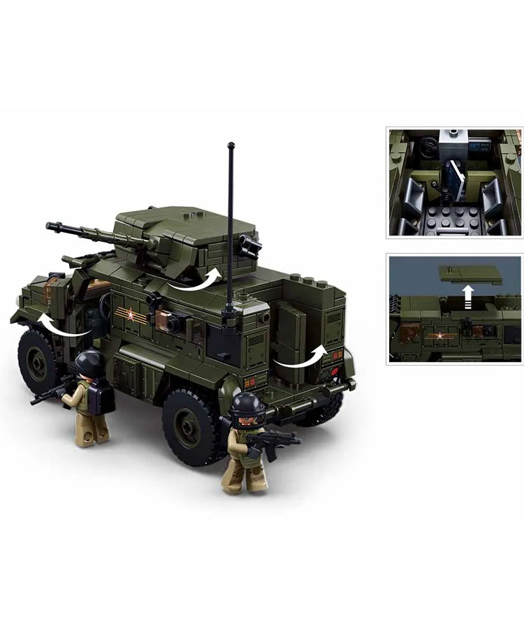 Sluban ModelBricks - Typhoon VDVS Armoured Vehicle