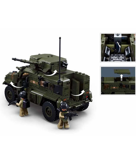 Sluban ModelBricks - Typhoon VDVS Armoured Vehicle
