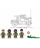 Sluban ModelBricks - Typhoon VDVS Armoured Vehicle