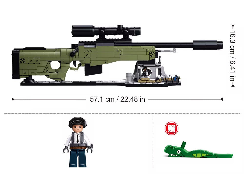 Sluban ModelBricks - AWM Sniper Rifle