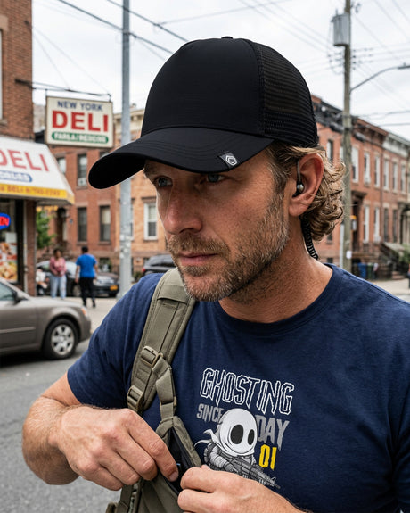 Pentagon Cipher Trucker Cap