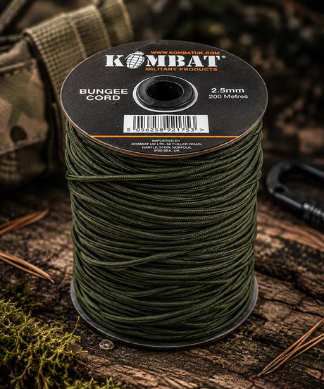 Kombat Tactical Bungee Cord 200M 2.5mm Kombat Tactical