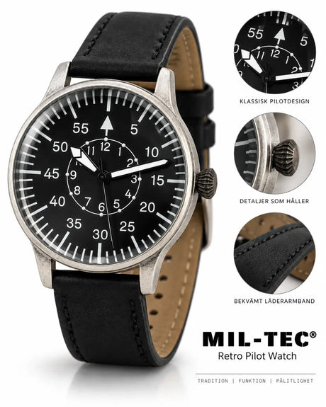 Mil-Tec Retro Pilotklocka Mil-Tec