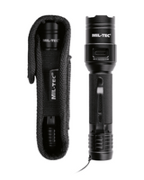 Mil-Tec Ficklampa Mini Uppladdningsbar