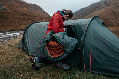 Highlander Forces Respite 2 Person Extended Tunnel Tent Highlander Forces