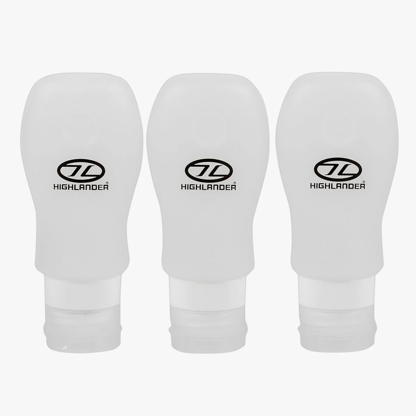 Highlander Silicone Travel Bottles 3-Pack
