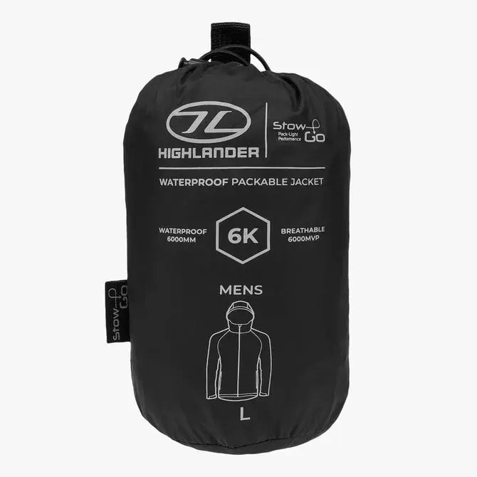 Highlander Stow & Go Waterproof Jacket Highlander Forces