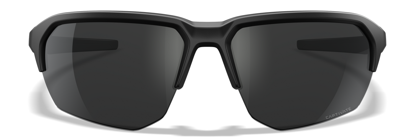 Wiley X WX JAKL CAPTIVATE™ Polarized Black Mirror