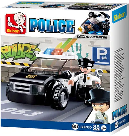Sluban ModelBricks - Polisbil Sluban
