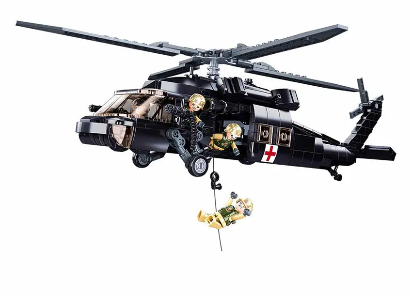 Sluban ModelBricks - Black Hawk Sluban