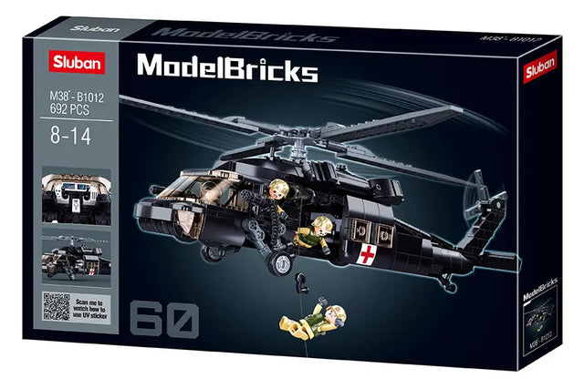 Sluban ModelBricks - Black Hawk Sluban