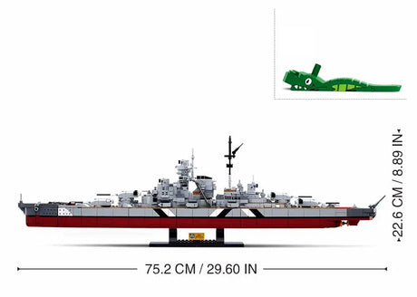 Sluban ModelBricks - Battleship Sluban