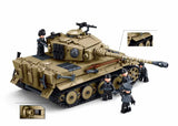 Sluban ModelBricks - Tiger E-S Heavy Tank