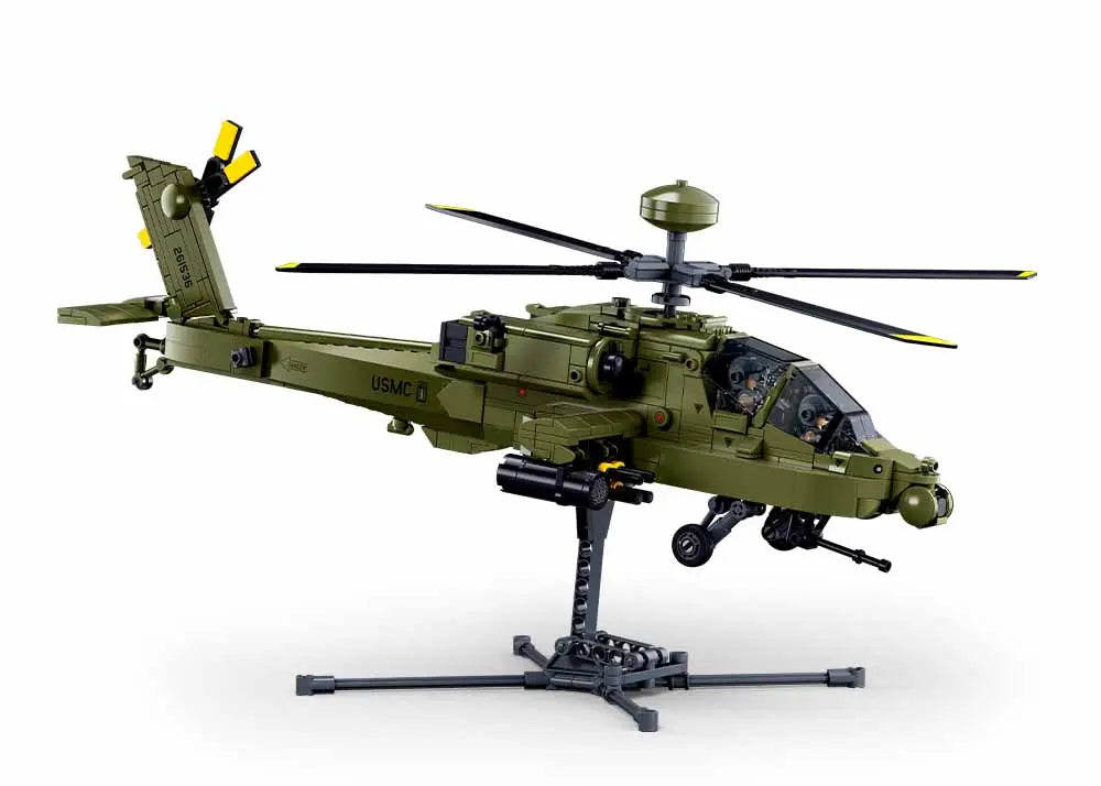 Sluban ModelBricks - AH-64D-S Apache Helicopter