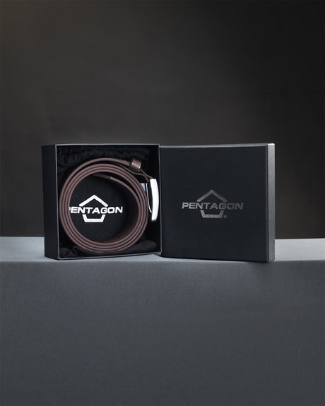 Pentagon Monte Belt 35mm Svart Spänne