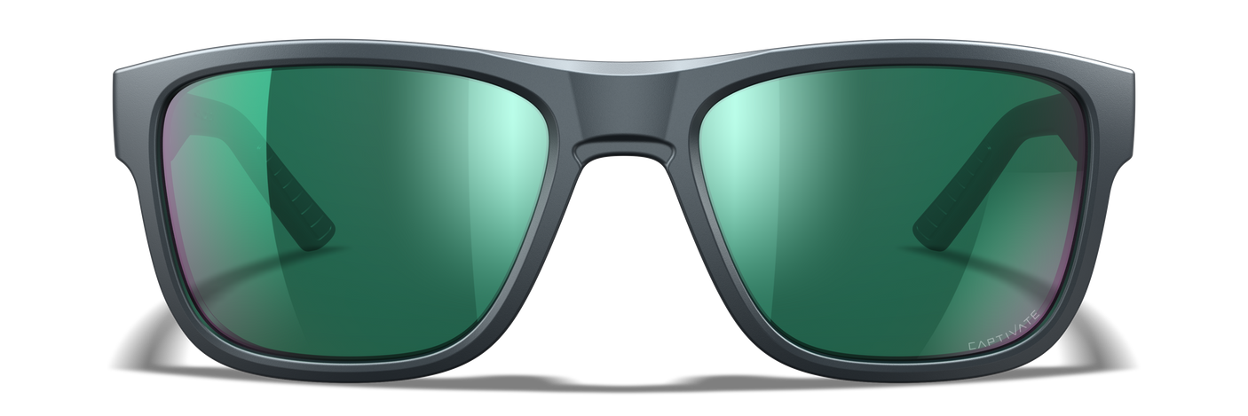 Wiley X WX Ovation CAPTIVATE™ Polarized Green Mirror